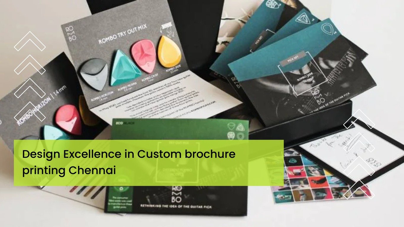 Design Excellence in Custom brochure printing Chennai